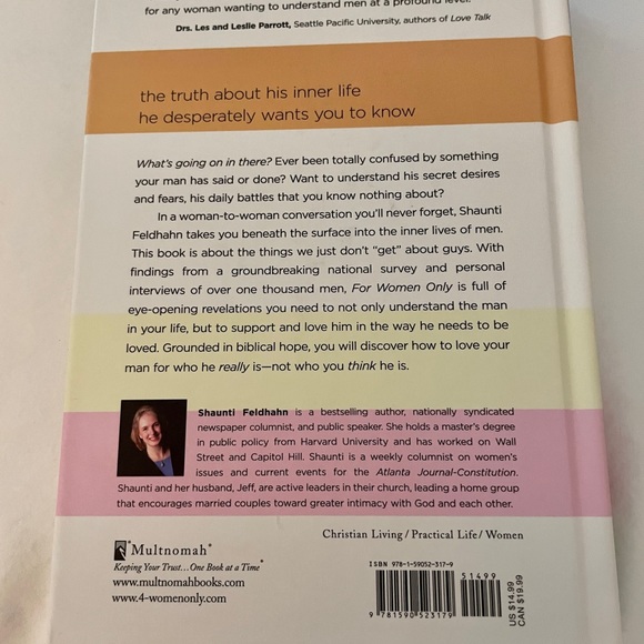 For Women Only, For Men Only Relationship Books by Shaunti and Jeff Feldhahn - Picture 5 of 7